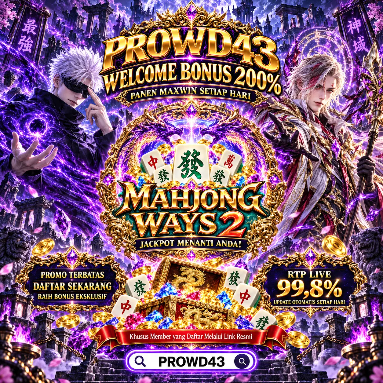 PROWD43 - Platform Game Online Dengan 43 Pro WD Untuk Proses Pencairan Lebih Praktis